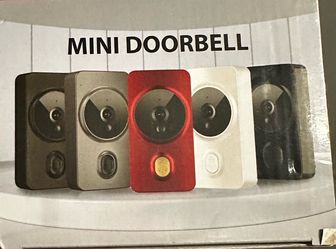 Mini Doorbell W/ HD Image 2 Way Audio Night Vision