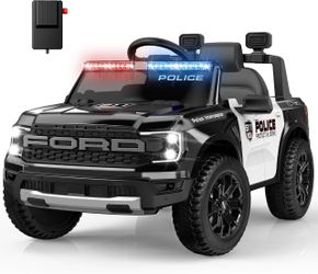 New Kids Ride on Police Ford