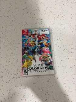 Super Smash brothers Ultimate
