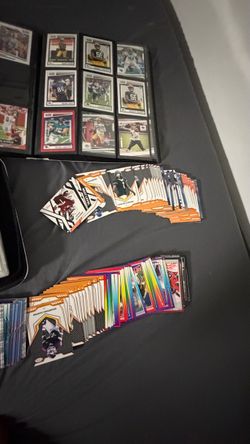 1000+ Football Cards Lot Score Prizm Donruss Mixed Collection NFL Cards
