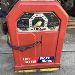 Lincoln AC-180-S Arc Welder – Made in USA – Includes Leads & Electrodes