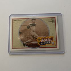 Tedd Williams Upper Deck Card