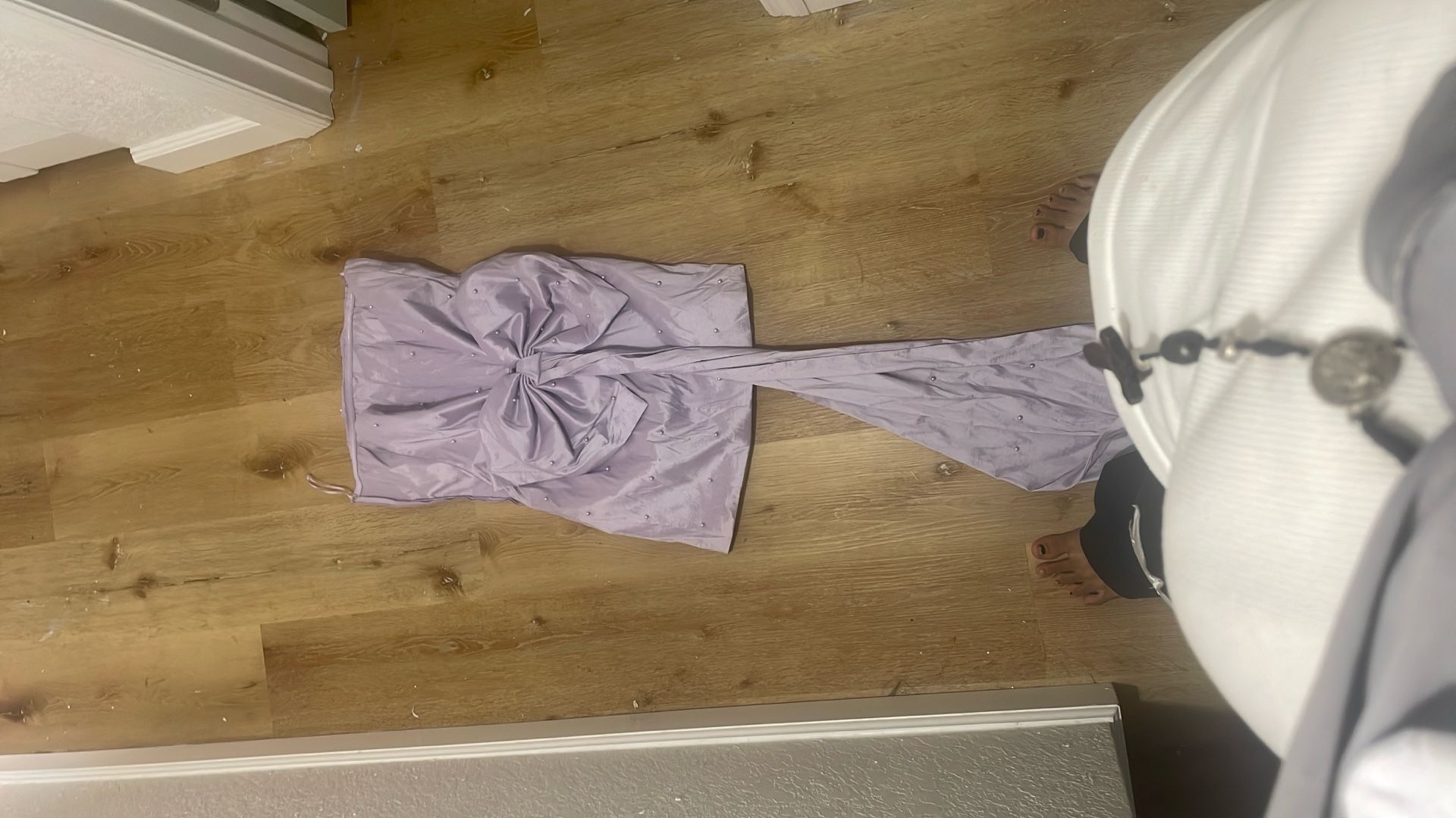 1 wear, custom dress for steep discount 