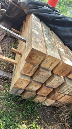 8x8x8 wood posts