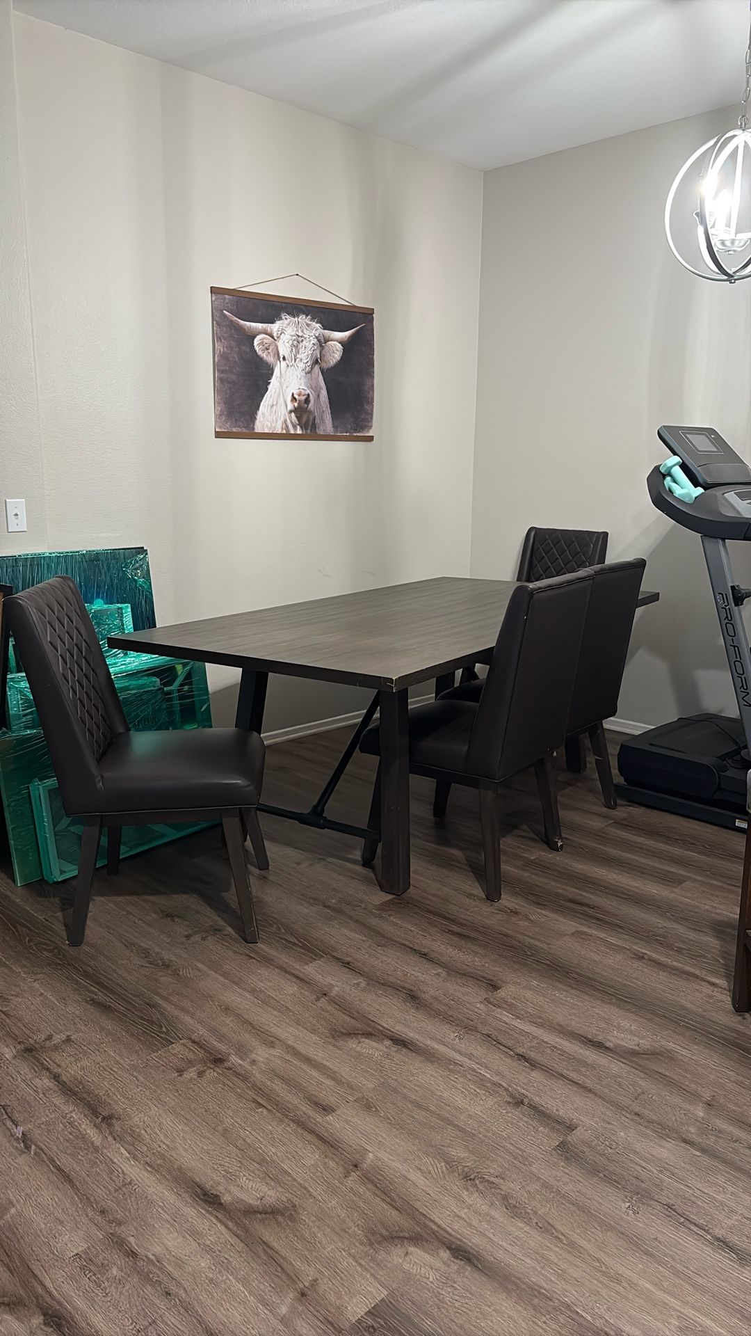 Rustic 6 Person Dining Table