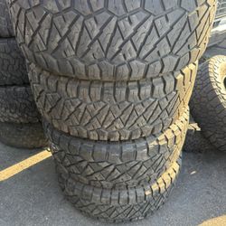 35x12.50r20 Nitto Tires En Excelentes Condiciones De Vida Las 4