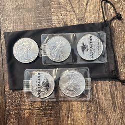 brand new liberty silver coins