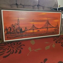 Van Gaard Style Painting 24x52