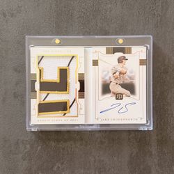 2021 Panini National Treasures Rookie Signature Jumbo Material Jake Cronenworth /10