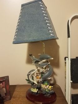 Dolphin lamp