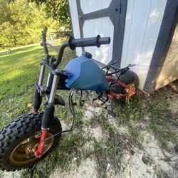 Mini Bike Frame With Motor