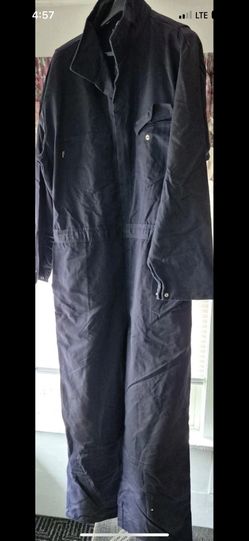 Work rite Ultra Soft 2018 Myers Coveralls Navy Blue