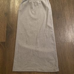 Girls Gray Pencil Skirt Size 8 By SHEIN #5