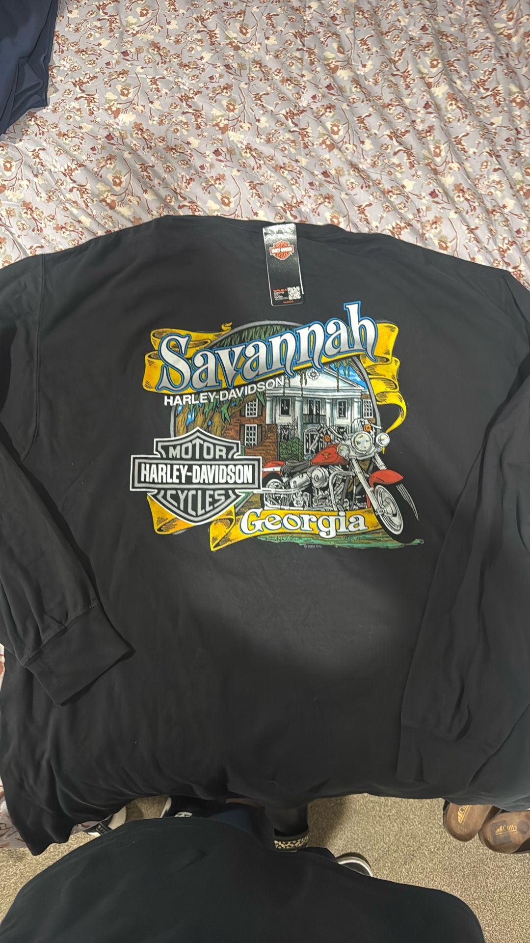 New Men’s Harley Davidson Long Sleeve Shirt Size 2xl 