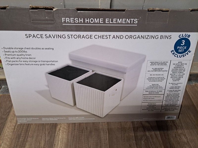 Space Saver Storage Chest