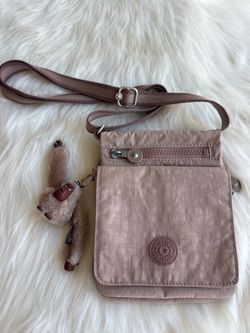 Kipling Crossbody Bag with Monkey Keychain