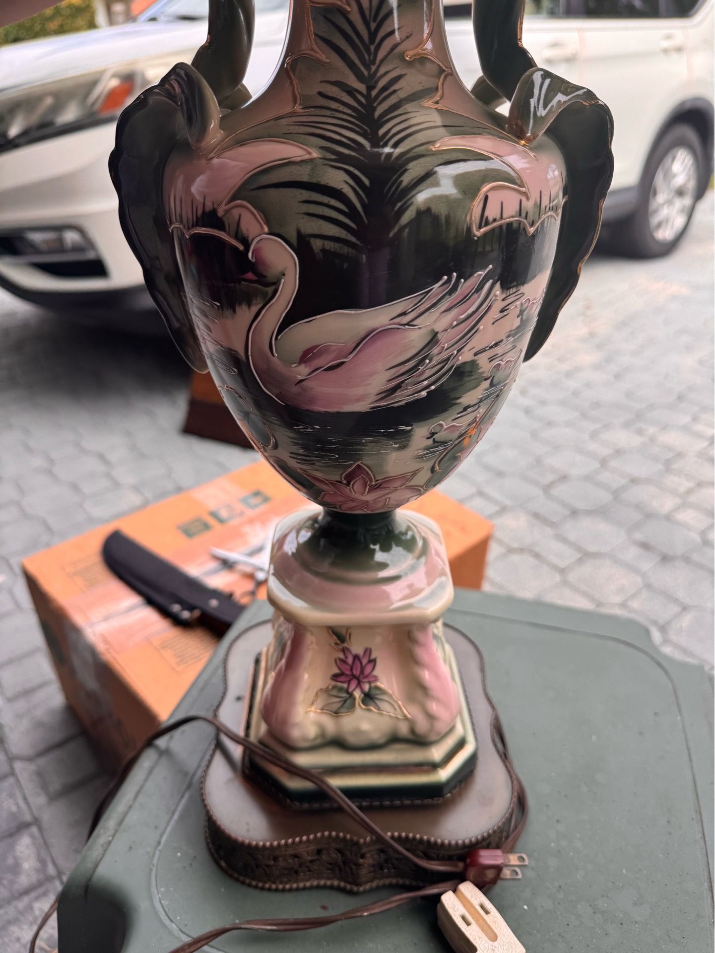Antique lamp