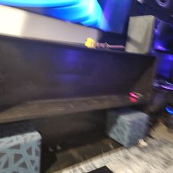 Black 6 Foot Bookshelf