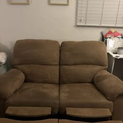 Loveseat Recliner Couch 