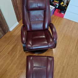 Chair Recliner And Ottoman 