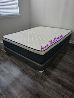 NEW QUEEN PILLOW TOP MATTRESS AND BOX SPRING