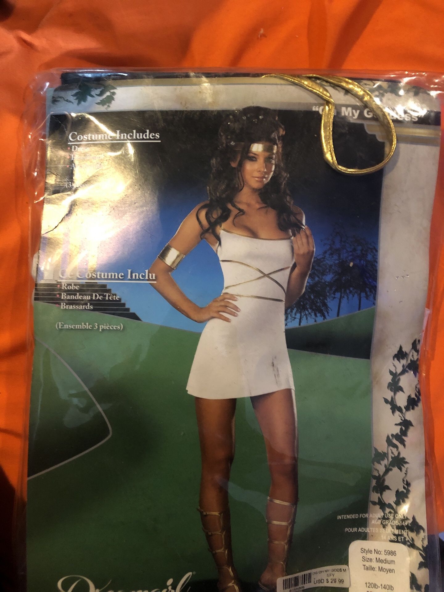 Goddess Halloween costume