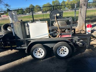 Trailer with equipment