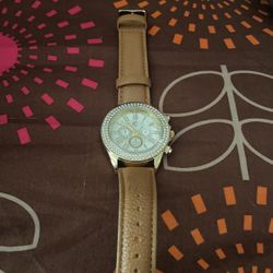 New Ladies Charming Charlie Tan Watch