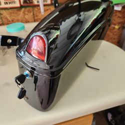 Saddle bags.