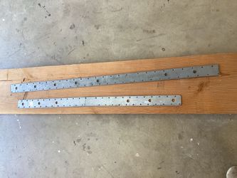 Simpson Galvanized Plate straps (1) 3’, and (1) 4’