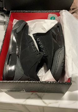Air Jordan 3 Black Cat Size 9.5 Brand New