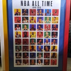 NBA All Time Players From 1(contact info removed) With Frame