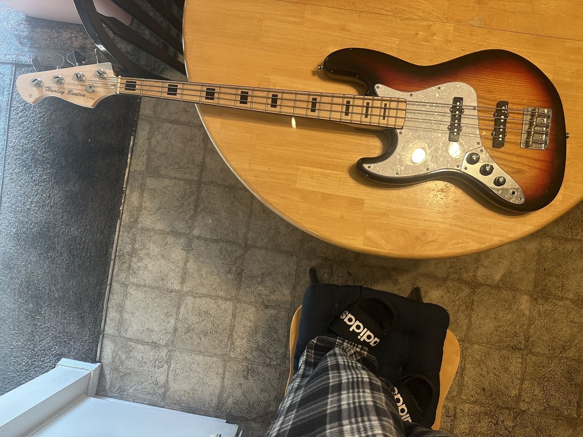 Left Handed Bass Guitar