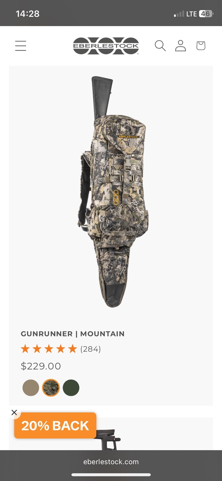 Eberlestock Gunrunner Backpack