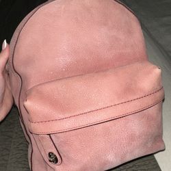 Coach Leather Backpack 