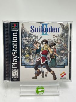 Suikoden II (Sony PlayStation 1 PS1, 1999) CIB