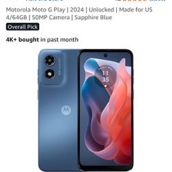 Motorola G play | Sapphire Blue | Unlocked 