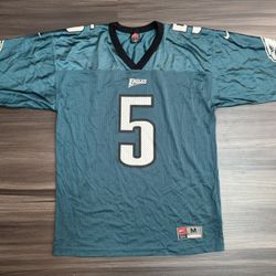 Vintage Nike Team Philadelphia Eagles Donovan Mcnabb #5 Home Jersey Men’s Medium