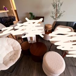 various furniture items