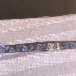 Buckle-Down Men's Seatbelt Belt Lilo & Stitch Dy063