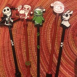 Set Of Nightmare Before Christmas Make Up Brushes 