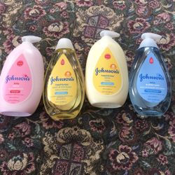 johnsons baby lotion,wash and shampoo
