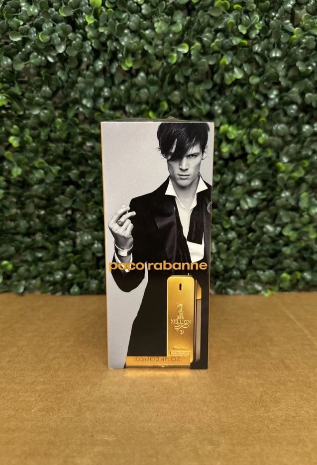 The Paco Rabanne One Million Eau De Toilette fragrance for men,