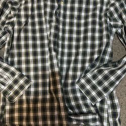 MENS TOMMY HILFIGER LONG SLEEVED SHIRT: Size XL