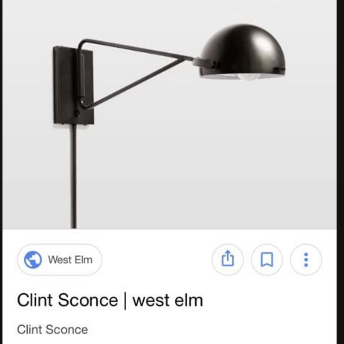 West Elm Clint Sconce