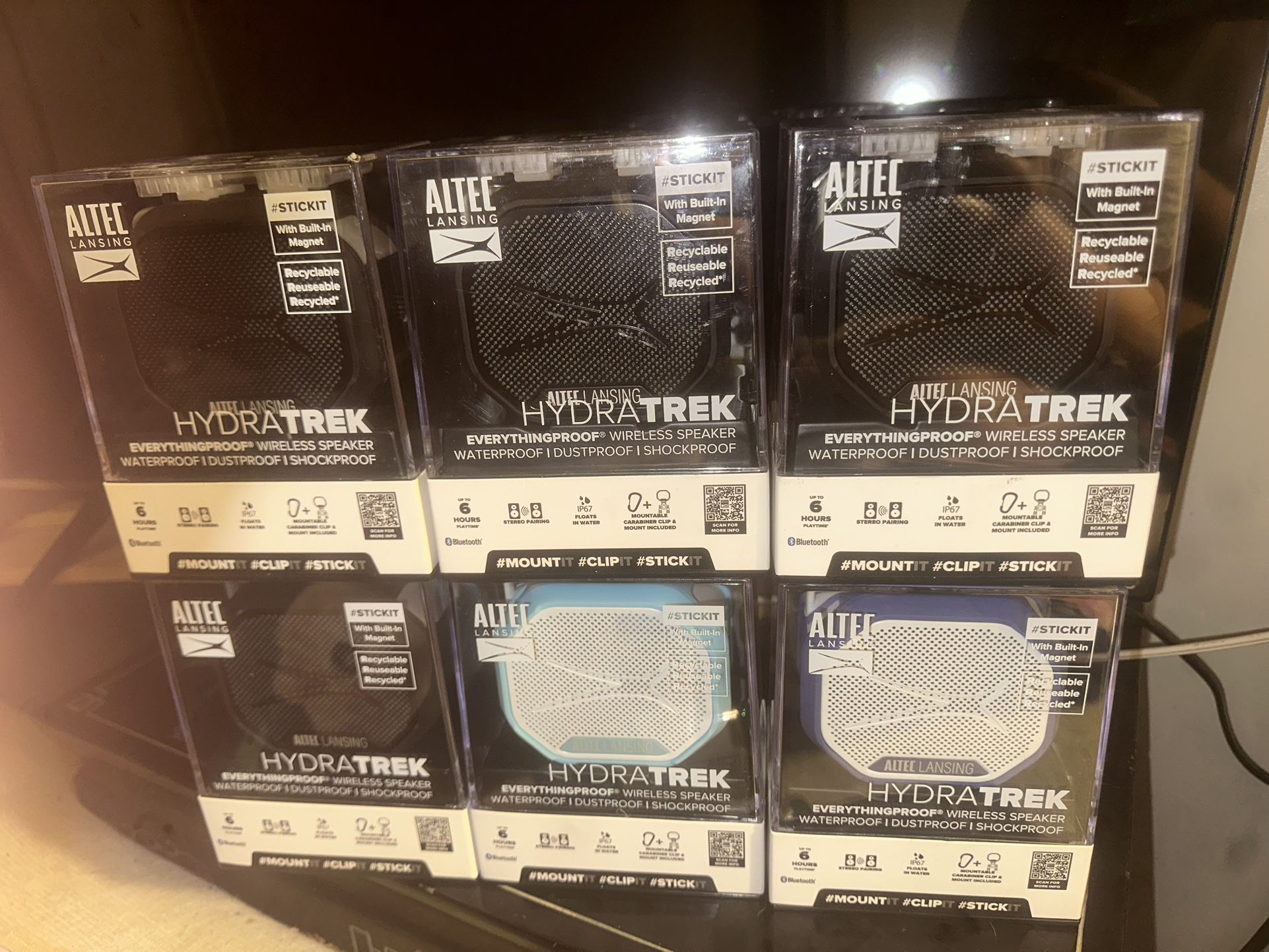 6 Altec New HYDRATREK Speakers For 100$