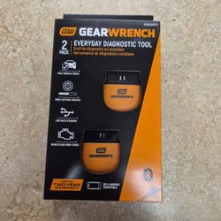NEW GearWrench Everyday OBDII Diagnostic Tool 2 Pack GWSCAN2PK