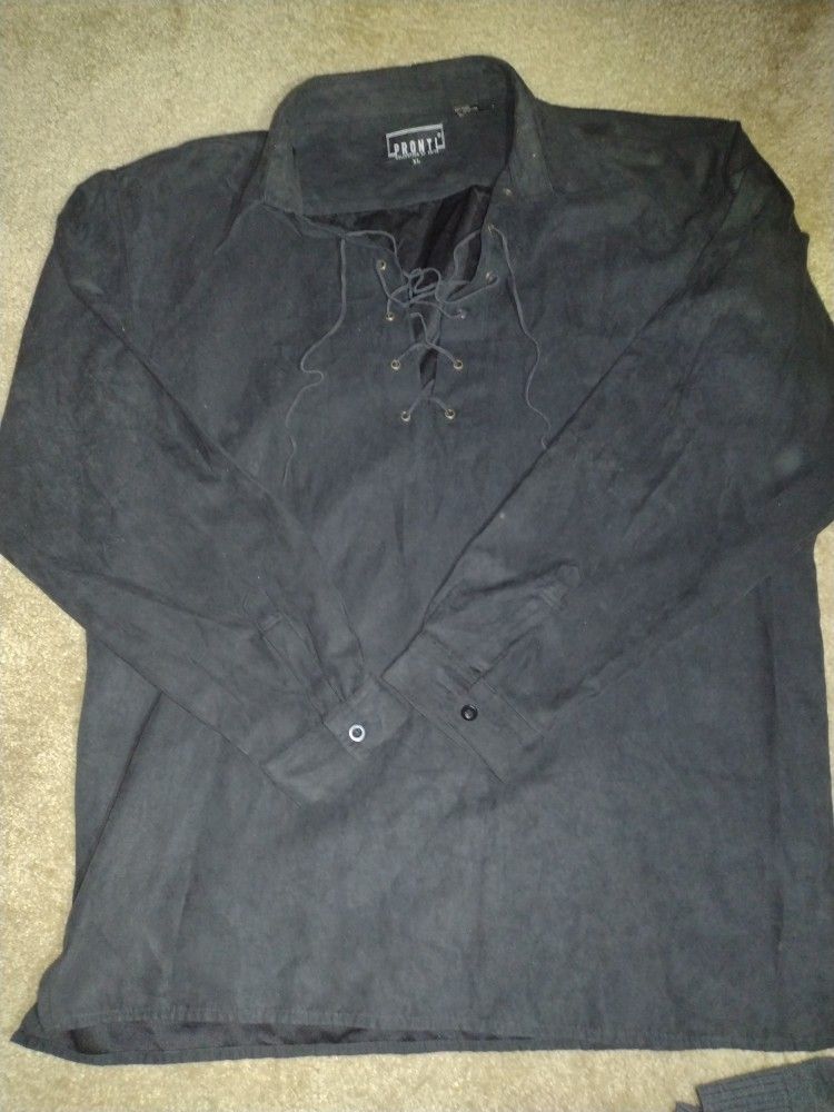 Men's Xl Sports Casual Dress Shirt (Clothes