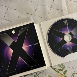 Mac OS X Leopard 10.5.4 in box Install DVD 