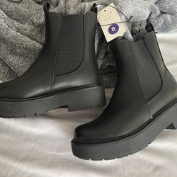A New Day Demi Black Boots 